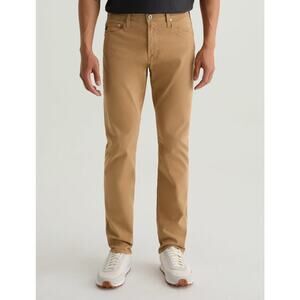 NWT AG 34X32 Adriano Goldschmied Everett SUD Slim Straight Pants Lead Khaki